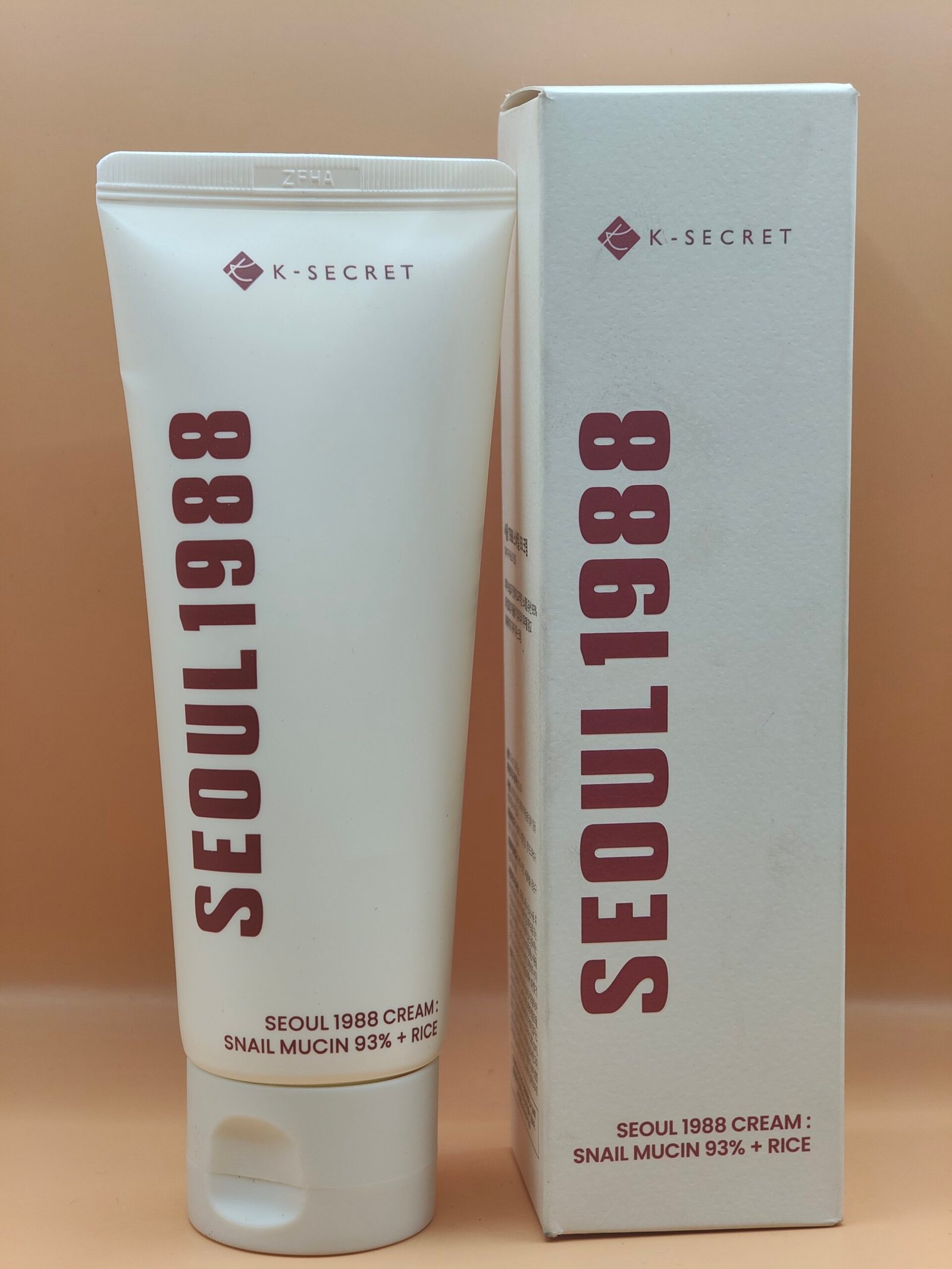 Seoul 1988 Cream SNAIL MUCIN 93% + RICE