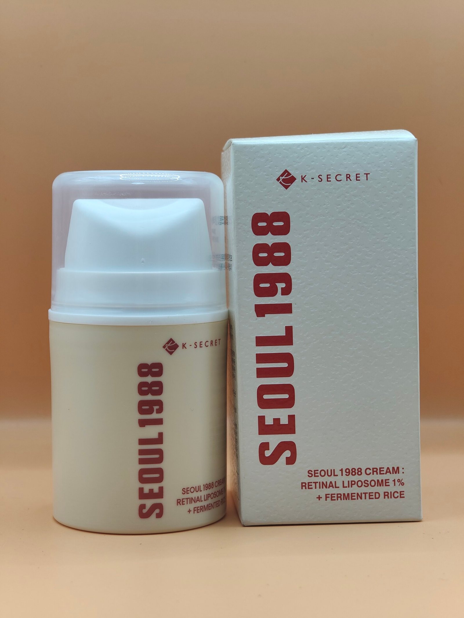 Seoul 1988 Cream RETINAL LIPOSOME 1% + FERMENTED RICE