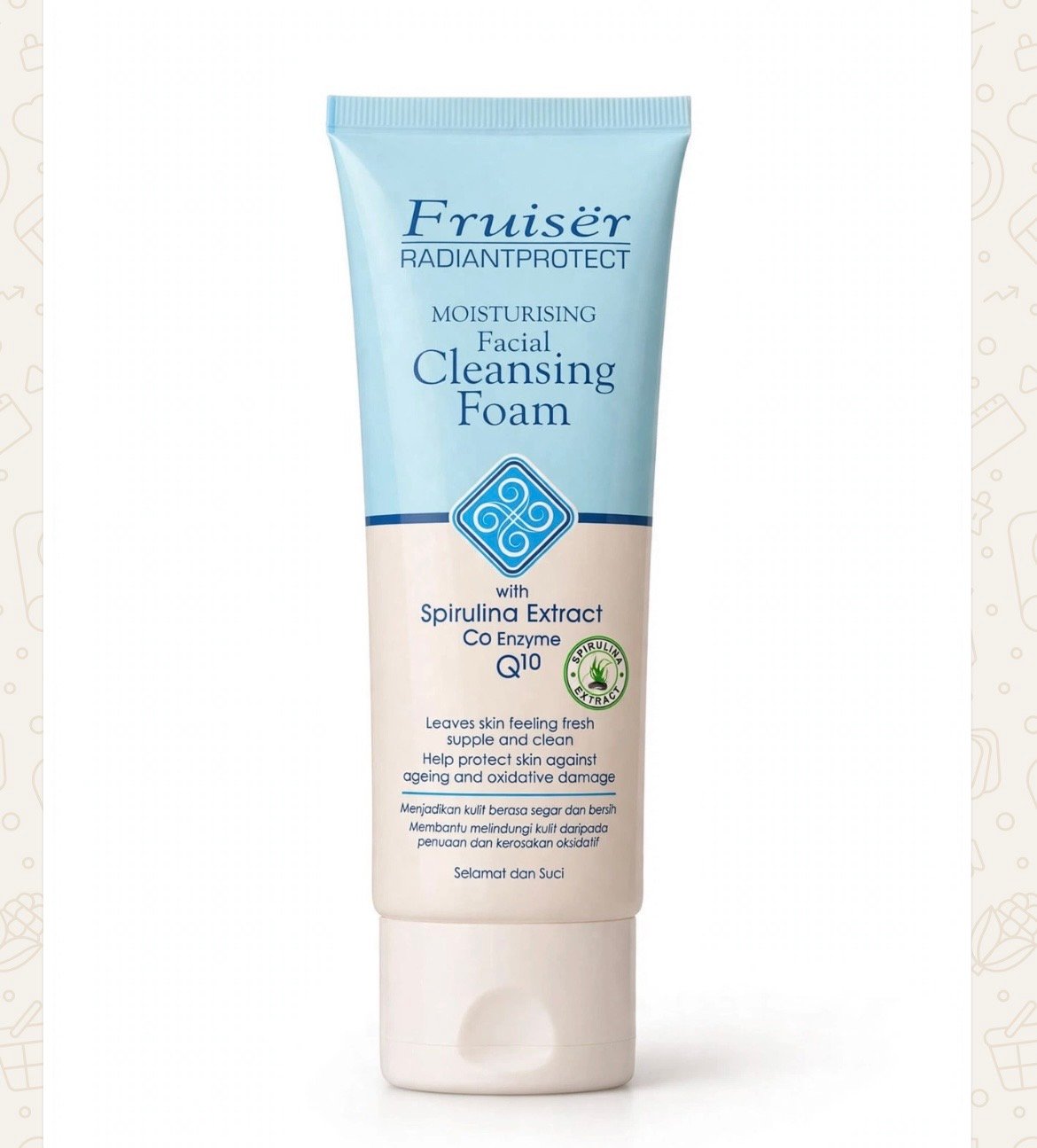 Fruiser facial cleaning foam