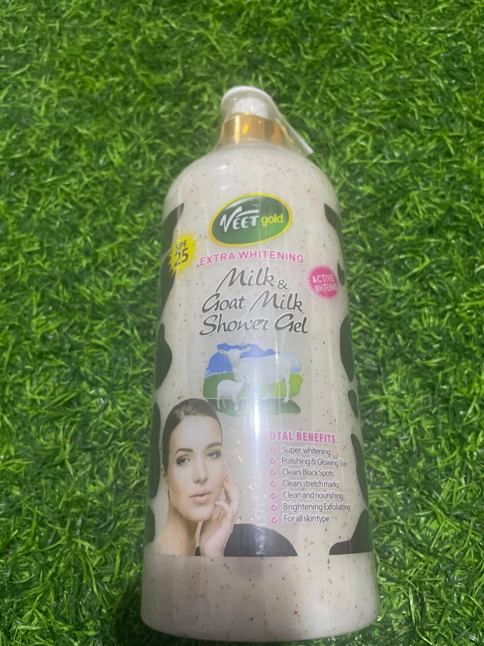 VEET gold EXTRA WHITINING MILK&Goat Milk Shower Gel