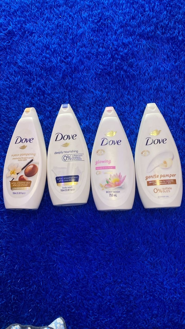 Dove body shower gel