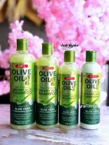 Olive oil shampoo set
