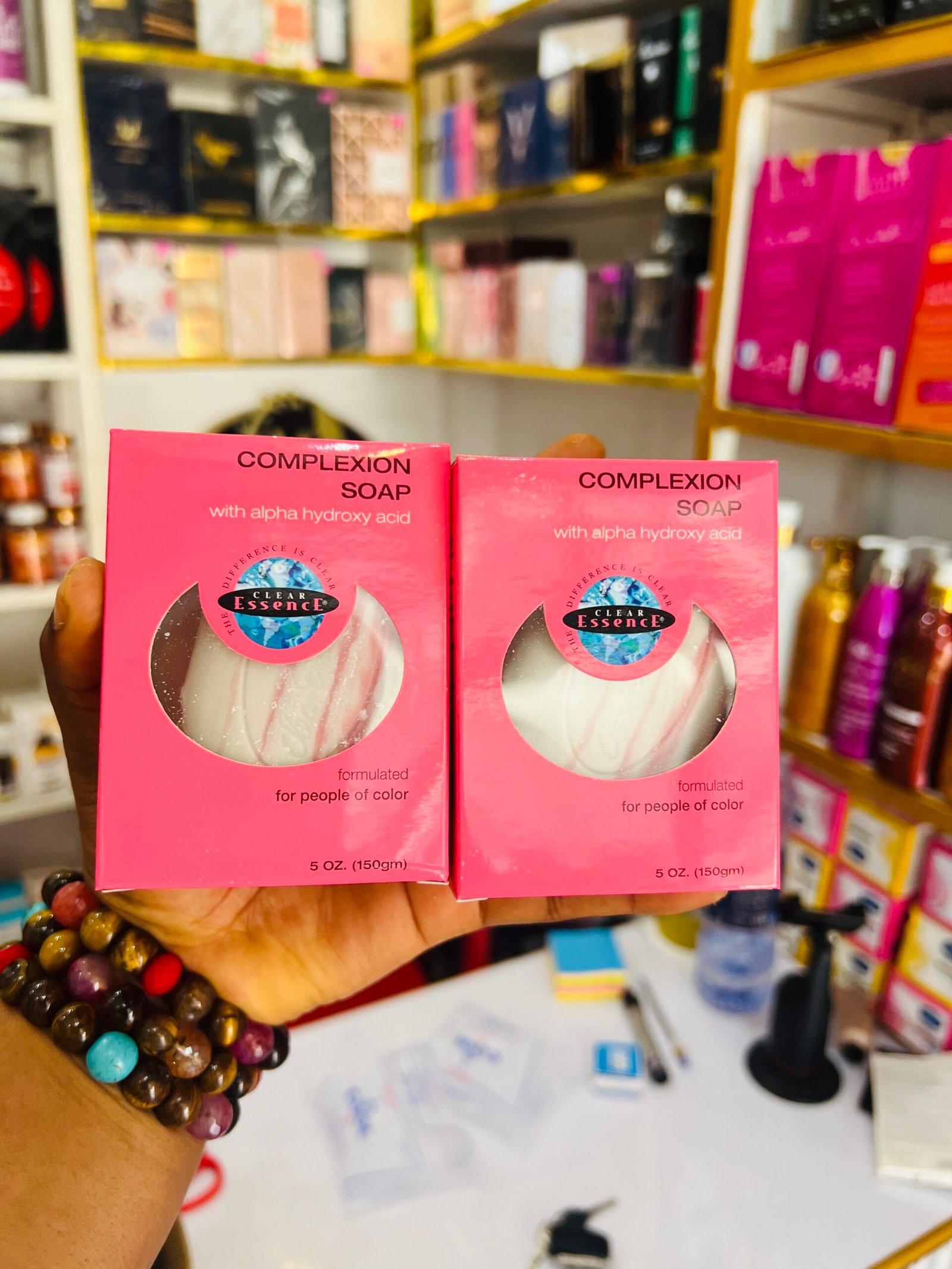Clear essence complexion soap