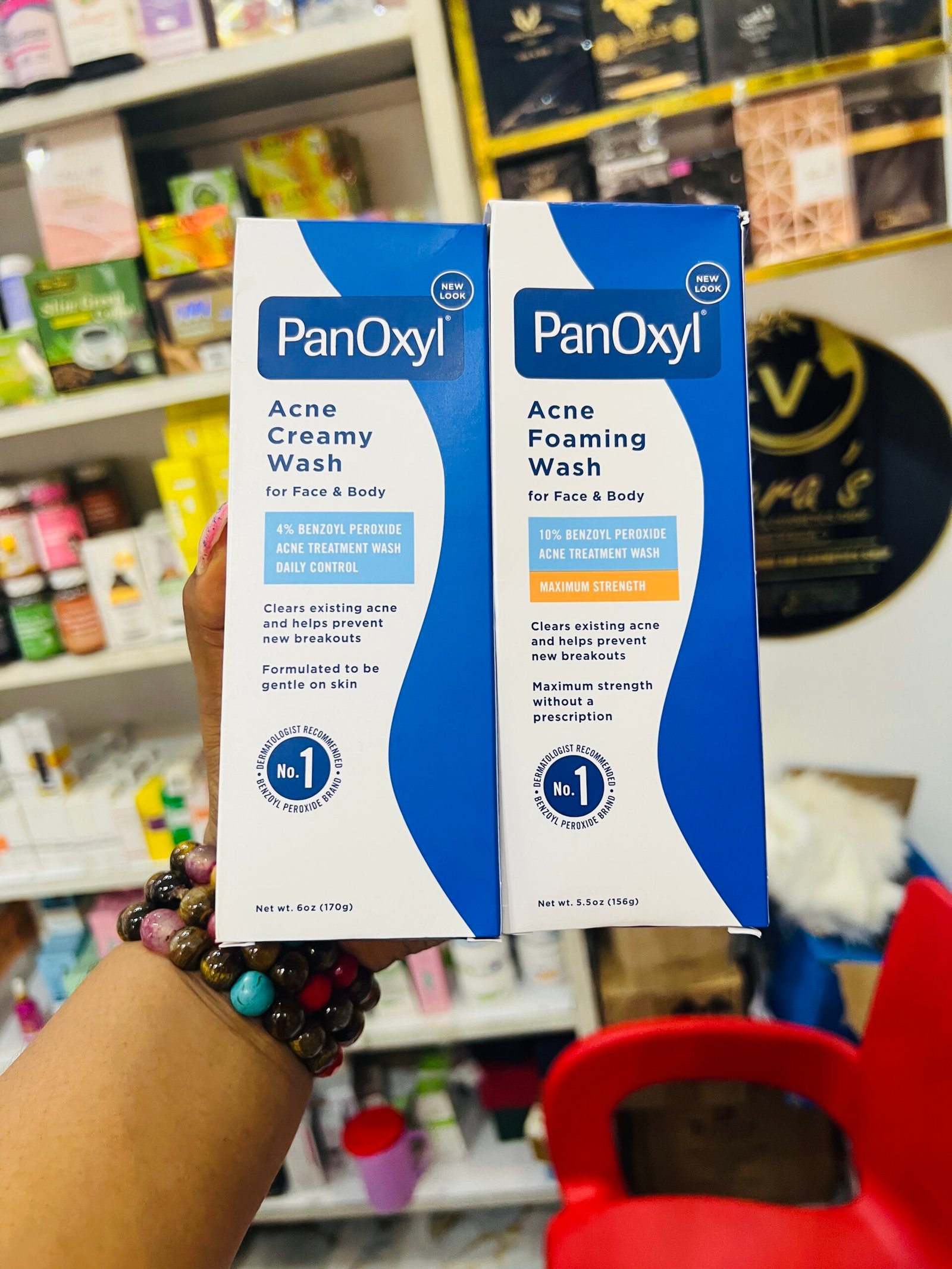 Panoxy acne creamy wash