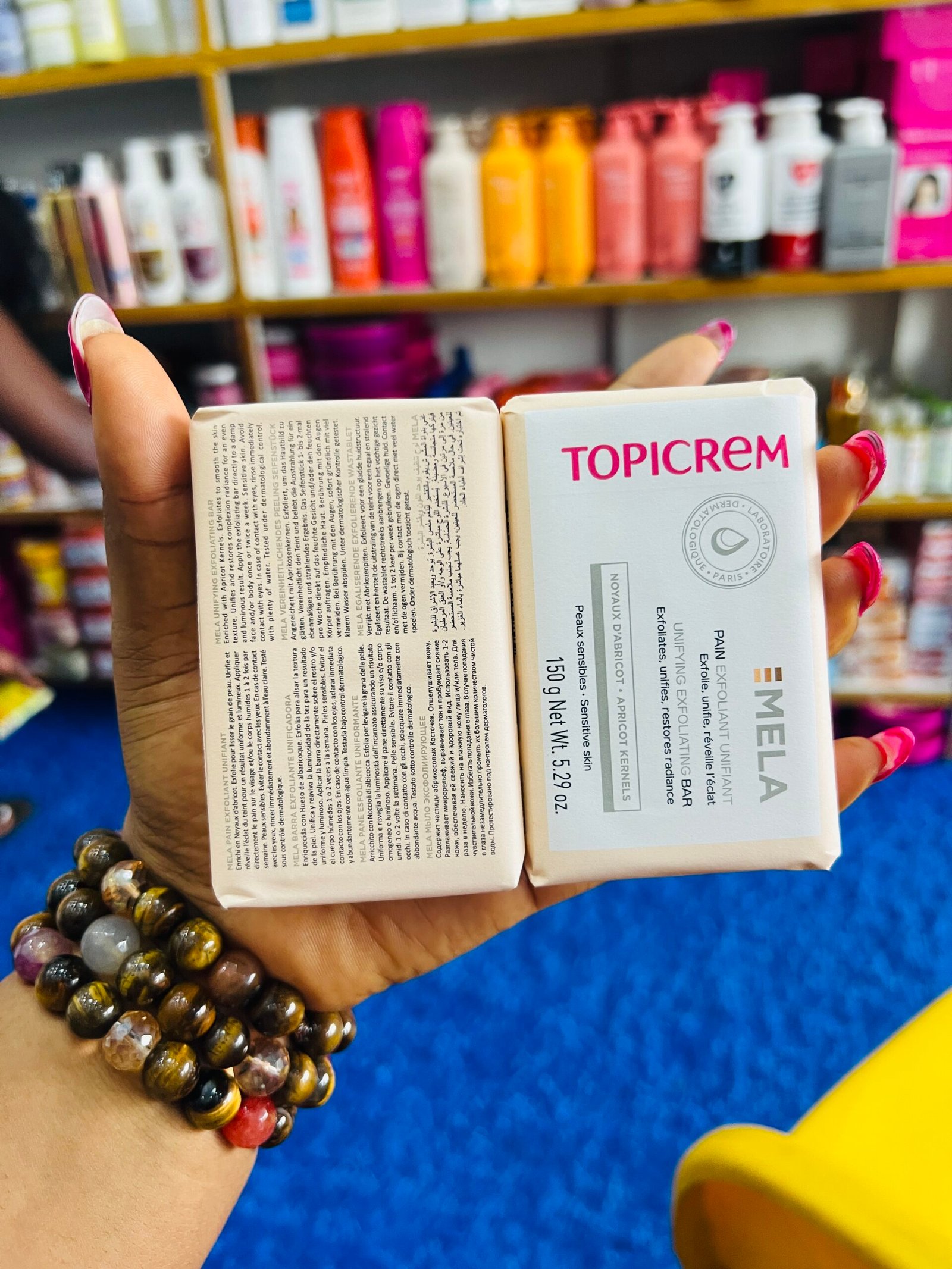 Topicerm E mela bar soap