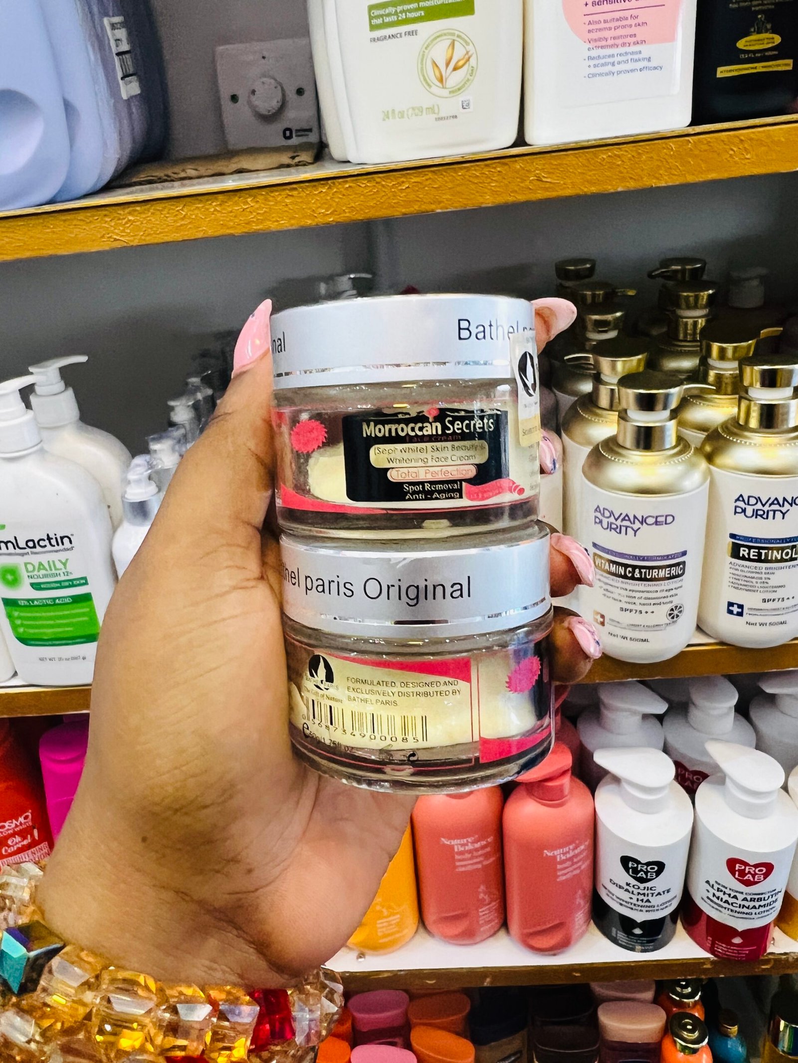 Bethel parish original Morrocan secret face cream