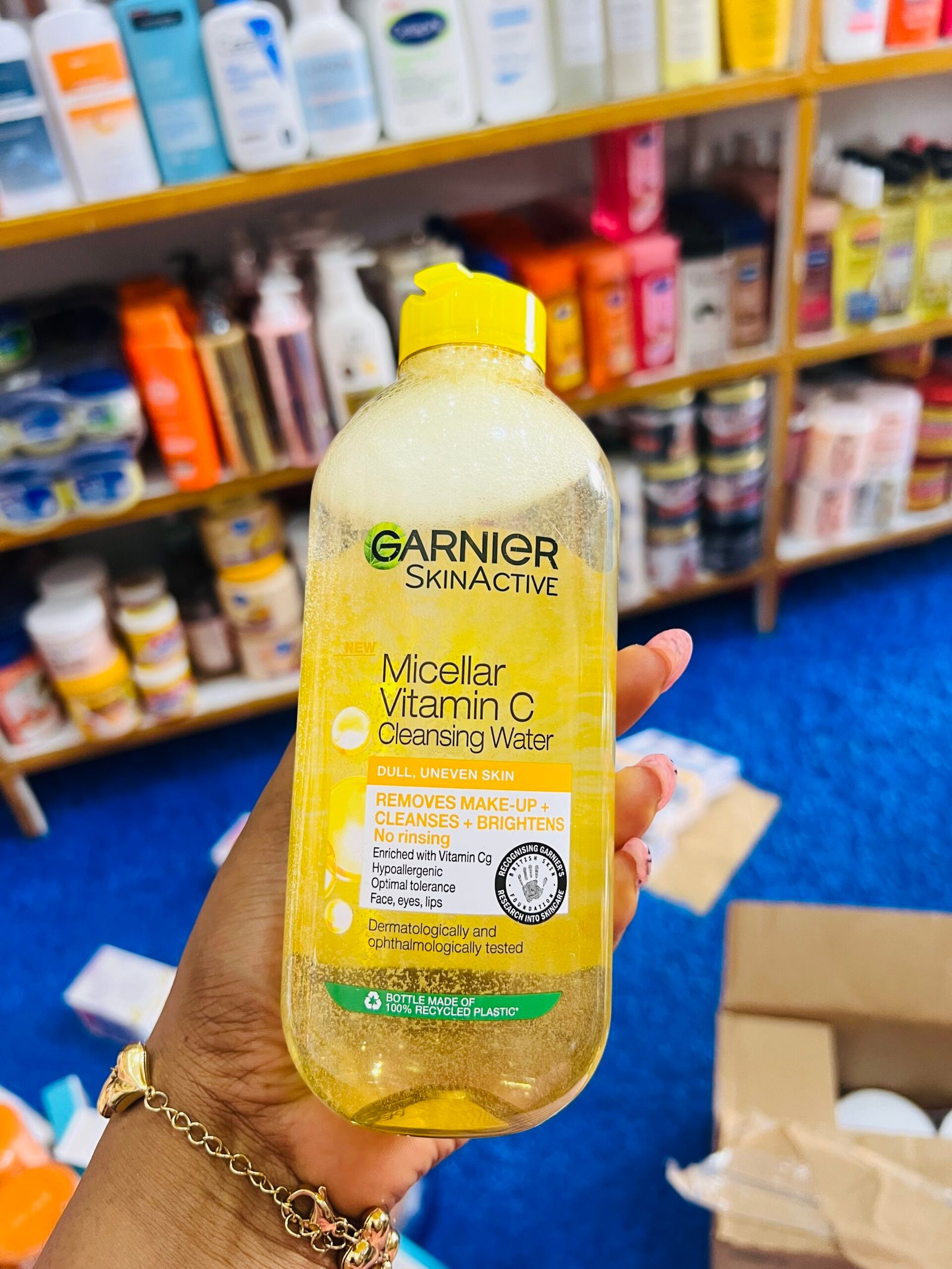 Garnier skin active vitamin C micellar cleansing water