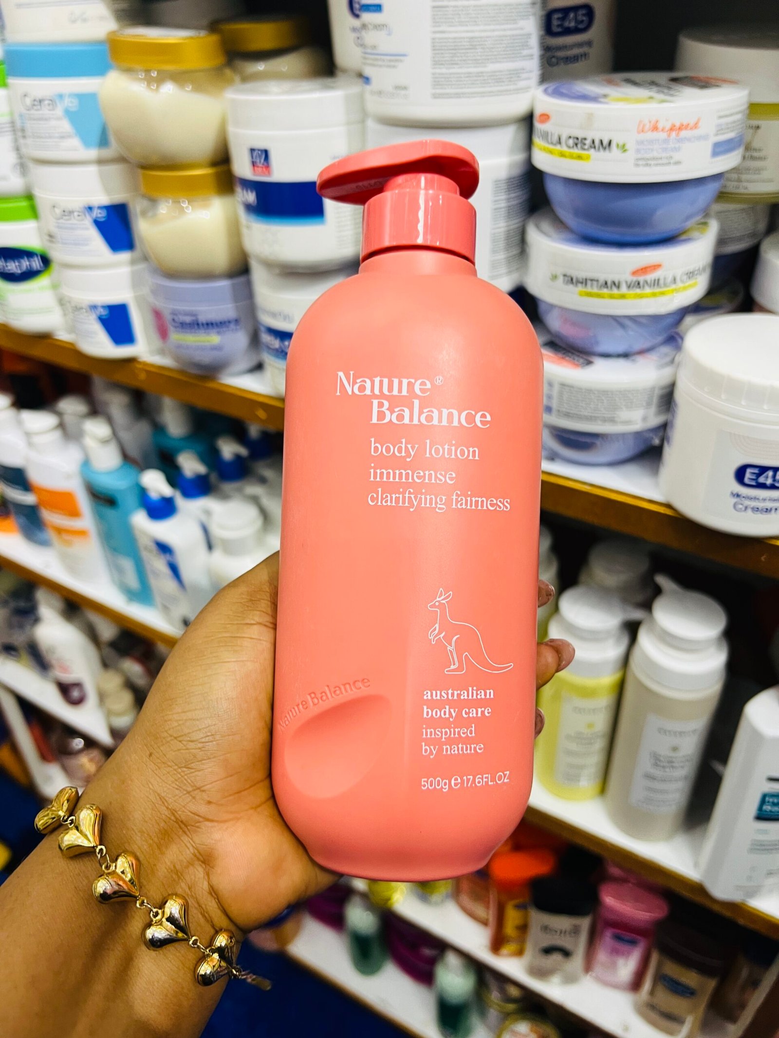 Nature balance immense clarifying fairness body lotion
