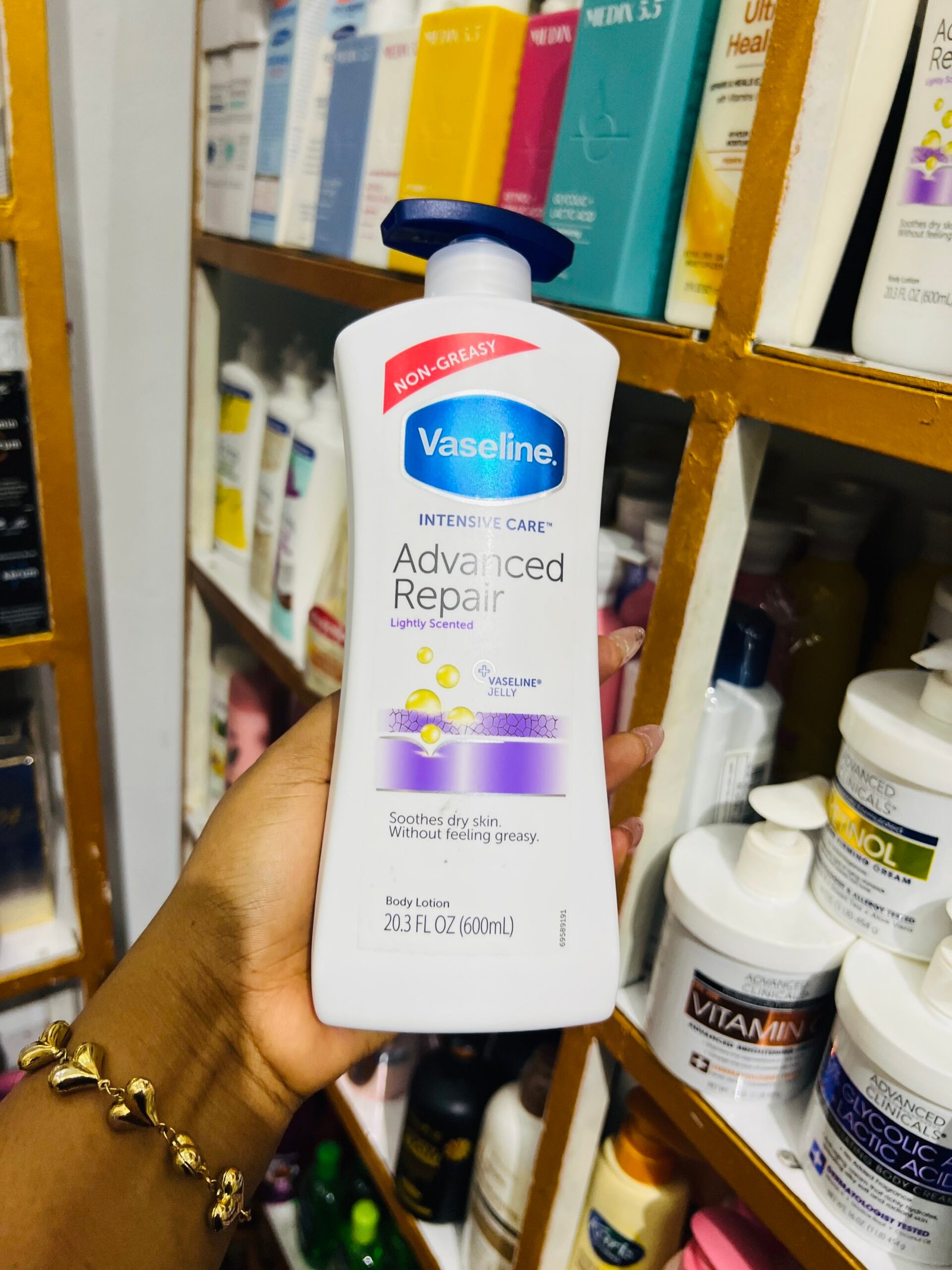 Vaseline advanced repair lotion