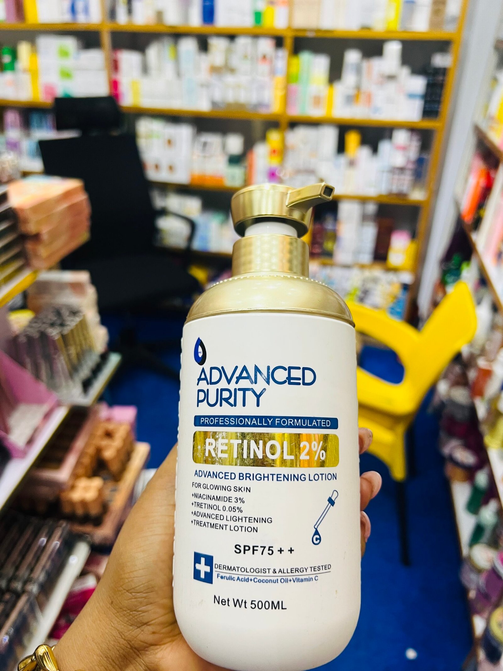 Advance purity retinol body lotion